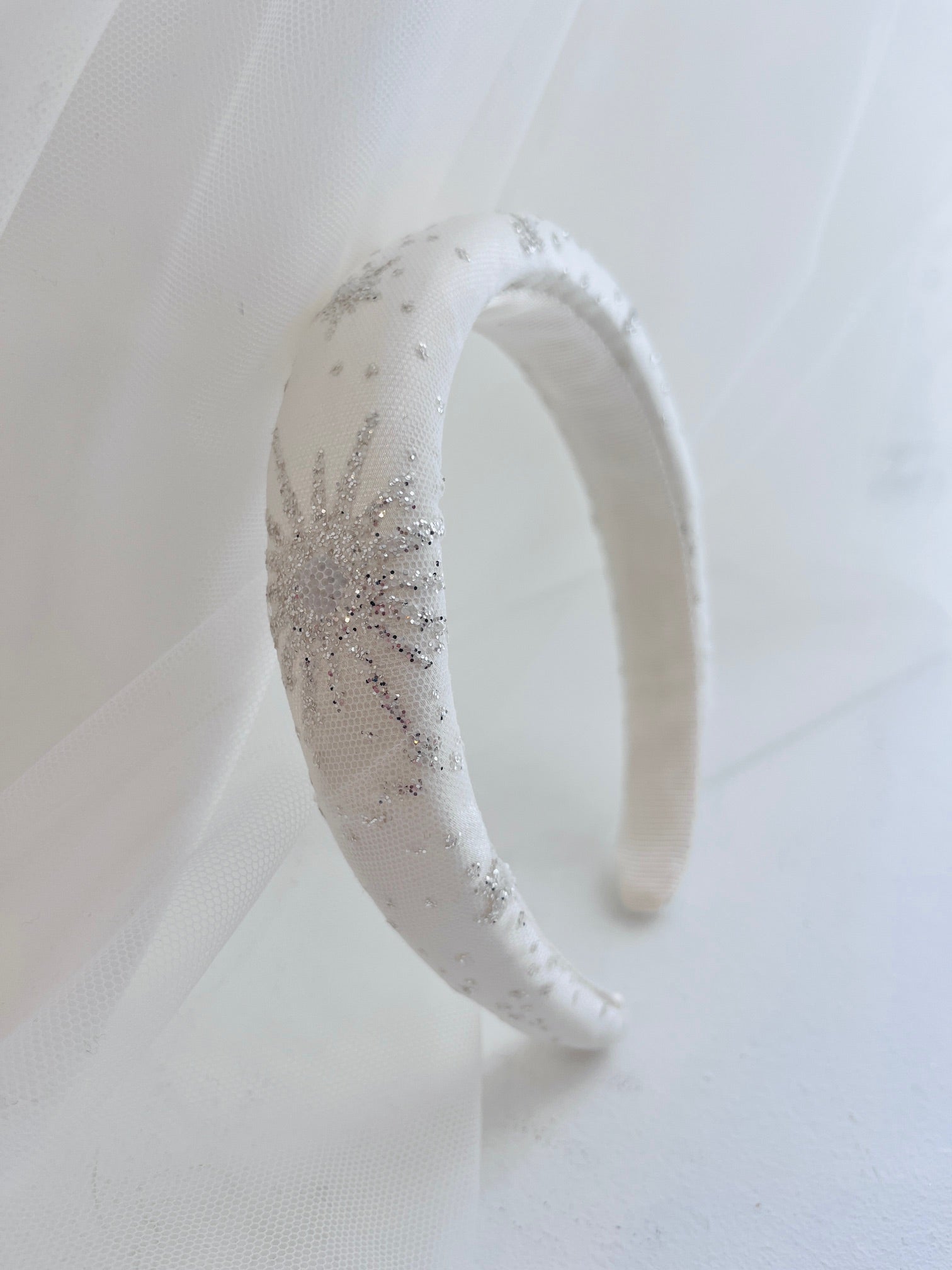 Keepsake Headband made from YOUR wedding dress fabric Oriole